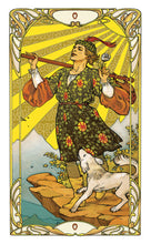 Afbeelding in Gallery-weergave laden, Golden Art Nouveau Tarot - MINI
