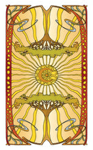 Afbeelding in Gallery-weergave laden, Golden Art Nouveau Tarot - MINI
