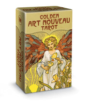 Afbeelding in Gallery-weergave laden, Golden Art Nouveau Tarot - MINI
