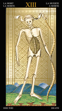 Afbeelding in Gallery-weergave laden, Golden Visconti - (Major Arcana only)
