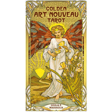 Afbeelding in Gallery-weergave laden, Golden Art Nouveau Tarot - GOLD
