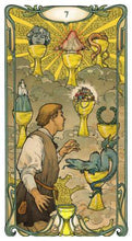 Afbeelding in Gallery-weergave laden, Golden Art Nouveau Tarot - GOLD
