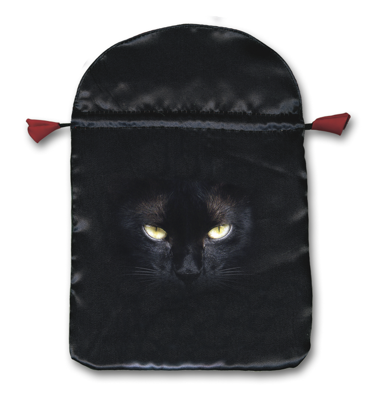 Black Cat Tarotbuidel -  Tarot Bag