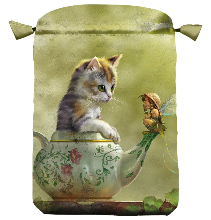 Fantasy Cats Tarotbuidel - Tarot Bag