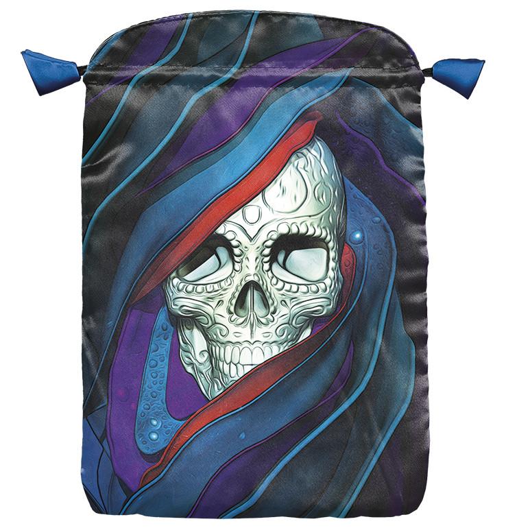 Santa Muerte Skull Tarotbuidel - Tarot Bag