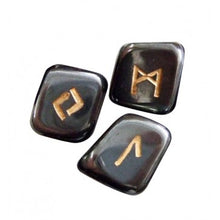 Afbeelding in Gallery-weergave laden, Runensteentjes van Hematiet
